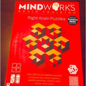 Mindworks Right Brain Puzzle Book